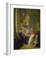 The Breakfast (Le Déjeuner), 1739-François Boucher-Framed Giclee Print