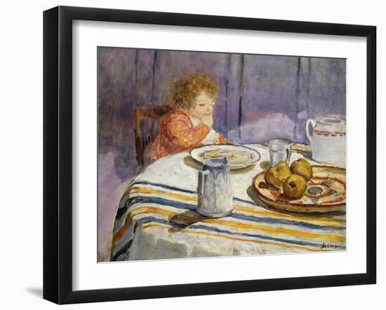 The Breakfast; Le Petit Dejeuner-Henri Lebasque-Framed Giclee Print