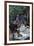 The Breakfast Outdoors, Central Section-Claude Monet-Framed Art Print