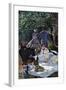 The Breakfast Outdoors, Central Section-Claude Monet-Framed Premium Giclee Print