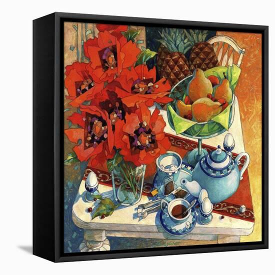 The Breakfast Ritual-David Galchutt-Framed Stretched Canvas
