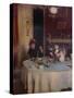 'The Breakfast Table', 1884 (1934)-John Singer Sargent-Stretched Canvas