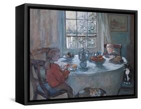 The Breakfast Table, 2001-Caroline Hervey-Bathurst-Framed Stretched Canvas