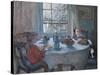 The Breakfast Table, 2001-Caroline Hervey-Bathurst-Stretched Canvas