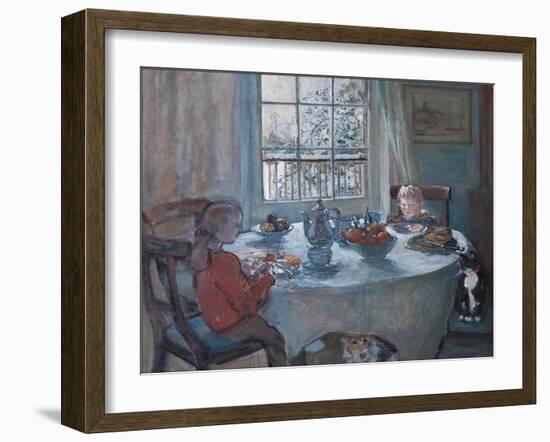 The Breakfast Table, 2001-Caroline Hervey-Bathurst-Framed Giclee Print