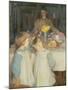 The Breakfast Table-George Clausen-Mounted Giclee Print