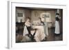 The Breakfast-William McGregor Paxton-Framed Art Print