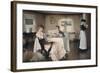 The Breakfast-William McGregor Paxton-Framed Art Print