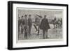The Breaking of Captain Dreyfus's Sword in the Court of L'Ecole Militaire, 5 January 1895-Frederic De Haenen-Framed Giclee Print