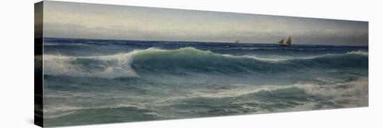 The Breaking Wave-David James-Stretched Canvas