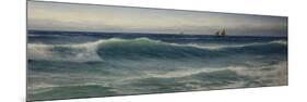 The Breaking Wave-David James-Mounted Giclee Print
