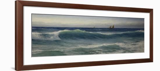 The Breaking Wave-David James-Framed Giclee Print