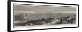 The Breakwater and Harbour of Holyhead, Anglesey, North Wales-null-Framed Premium Giclee Print