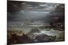 The Breakwater at Gorleston, Great Yarmouth, 1871-William James Callcott-Mounted Giclee Print