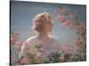 The Breath of the Wild Azalea-Charles Courtney Curran-Stretched Canvas