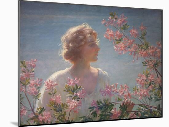 The Breath of the Wild Azalea-Charles Courtney Curran-Mounted Giclee Print