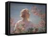 The Breath of the Wild Azalea-Charles Courtney Curran-Framed Stretched Canvas