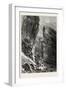 The Breche De Roland, the Pyrenees, France, 19th Century-null-Framed Premium Giclee Print