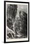 The Breche De Roland, the Pyrenees, France, 19th Century-null-Framed Giclee Print