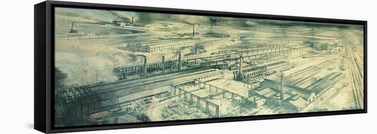 The Breda Plant-null-Framed Stretched Canvas