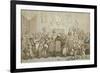 The Breedwell Family, 1807-Thomas Rowlandson-Framed Giclee Print