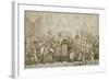 The Breedwell Family, 1807-Thomas Rowlandson-Framed Giclee Print