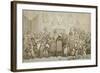 The Breedwell Family, 1807-Thomas Rowlandson-Framed Giclee Print
