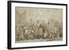 The Breedwell Family, 1807-Thomas Rowlandson-Framed Giclee Print