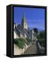 The Brelevenez Church and Steps, Lannion, Cotes d'Armor, Brittany, France, Europe-Ruth Tomlinson-Framed Stretched Canvas