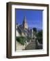 The Brelevenez Church and Steps, Lannion, Cotes d'Armor, Brittany, France, Europe-Ruth Tomlinson-Framed Photographic Print