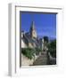 The Brelevenez Church and Steps, Lannion, Cotes d'Armor, Brittany, France, Europe-Ruth Tomlinson-Framed Photographic Print