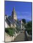 The Brelevenez Church and Steps, Lannion, Cotes d'Armor, Brittany, France, Europe-Ruth Tomlinson-Mounted Photographic Print