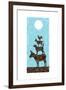 The Bremen Town Musicians-Teofilo Olivieri-Framed Giclee Print