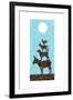 The Bremen Town Musicians-Teofilo Olivieri-Framed Giclee Print