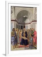 The Brera Altarpiece, 1472-74-Piero della Francesca-Framed Giclee Print