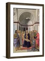 The Brera Altarpiece, 1472-74-Piero della Francesca-Framed Giclee Print