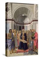 The Brera Altarpiece, 1472-74-Piero della Francesca-Stretched Canvas