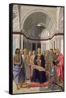The Brera Altarpiece, 1472-74-Piero della Francesca-Framed Stretched Canvas