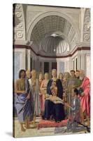 The Brera Altarpiece, 1472-74-Piero della Francesca-Stretched Canvas