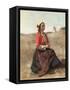 The Breton in Prayer-Jean-Baptiste-Camille Corot-Framed Stretched Canvas