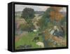 The Breton Shepherdess, 1886-Paul Gauguin-Framed Stretched Canvas
