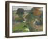 The Breton Shepherdess, 1886-Paul Gauguin-Framed Giclee Print