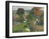 The Breton Shepherdess, 1886-Paul Gauguin-Framed Giclee Print