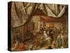 The Brewery of Jan Steen-Jan Havicksz. Steen-Stretched Canvas