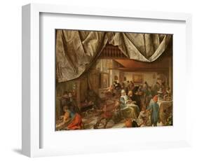 The Brewery of Jan Steen-Jan Havicksz. Steen-Framed Giclee Print