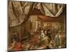 The Brewery of Jan Steen-Jan Havicksz. Steen-Mounted Giclee Print