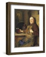 The Brewmaster's Break-Eduard Von Grutzner-Framed Giclee Print