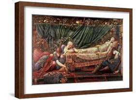 The Briar Rose' Series, 4: the Sleeping Beauty, 1870-90-Edward Burne-Jones-Framed Giclee Print