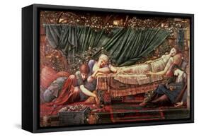 The Briar Rose' Series, 4: the Sleeping Beauty, 1870-90-Edward Burne-Jones-Framed Stretched Canvas