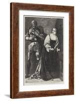 The Bribe-Frederick Richard Pickersgill-Framed Giclee Print